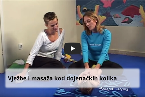 Vježbe i masaža kod dojenačkih grčeva (kolika)